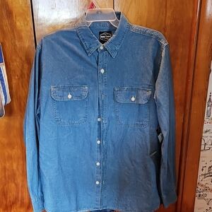 Long Sleeve Denim Shirt